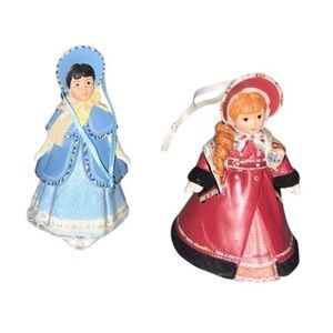 Little Women Book Series Ornament Set Jo and Beth Hallmark Keepsake
